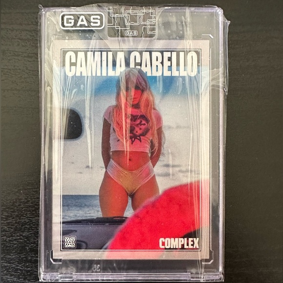 Gas Trading Cards x Complex Cover Series Camila Cabello Card NWT - Picture 3 of 7